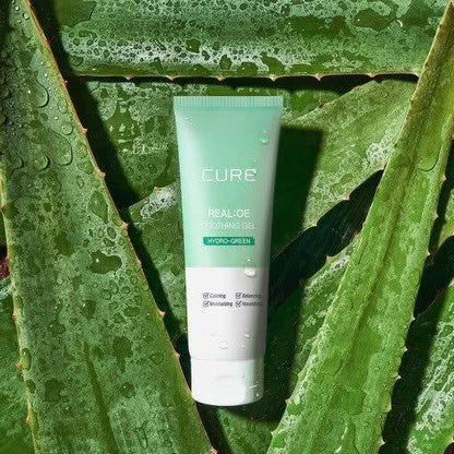 Natural Aloe Vera Calming Gel for Sensitive Skin Relief