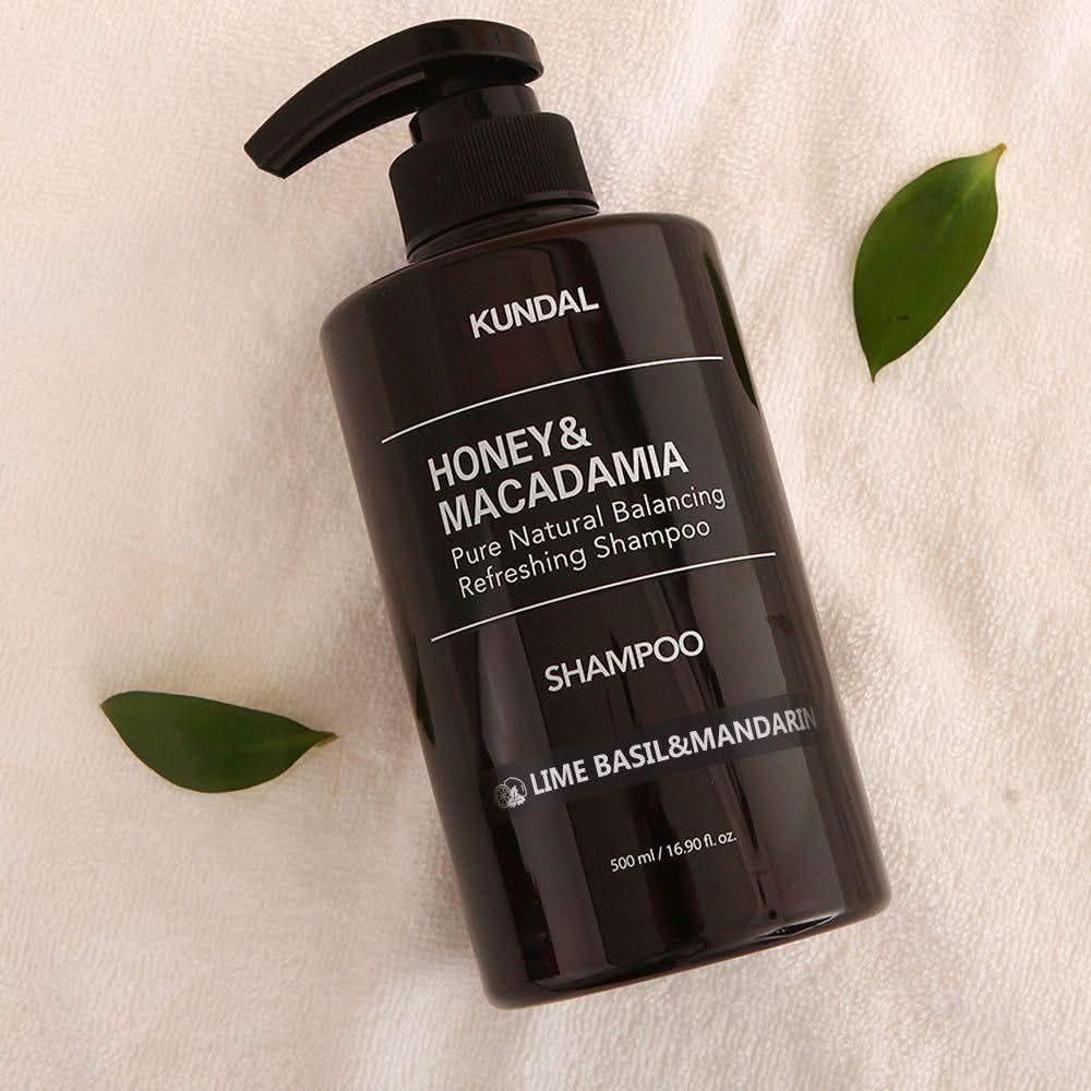 Natural Hydrating Shampoo with Honey and Macadamia Oil