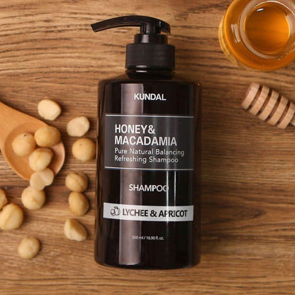 Nourishing Honey & Nut Shampoo for Healthy Hair - 500ml