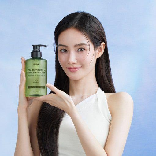 Gentle Tea Tree Body Wash for Acne Prone Skin