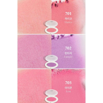 Soft Pink Silk LAKA Blush with Shimmer Finish