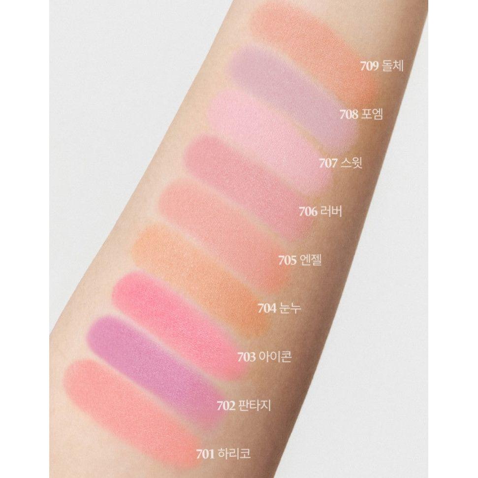 Soft Pink Silk LAKA Blush with Shimmer Finish