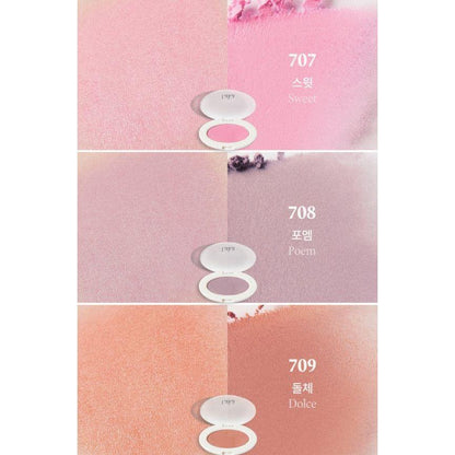Soft Pink Silk LAKA Blush with Shimmer Finish