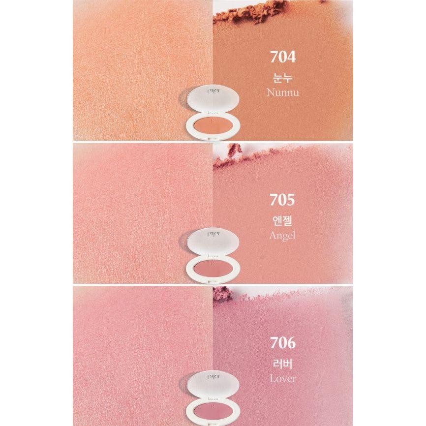 Soft Pink Silk LAKA Blush with Shimmer Finish
