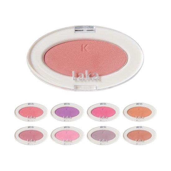 Soft Pink Silk LAKA Blush with Shimmer Finish