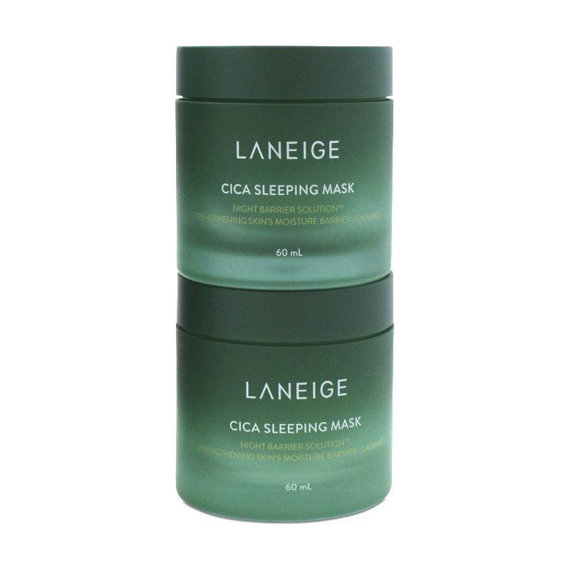 LANEIGE Cica Night Mask Set - Calming Hydrating Face Mask - Mycosmeticslondon