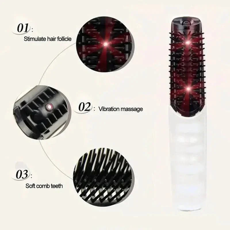 Stimulating Hair Growth Comb with Infrared Massage