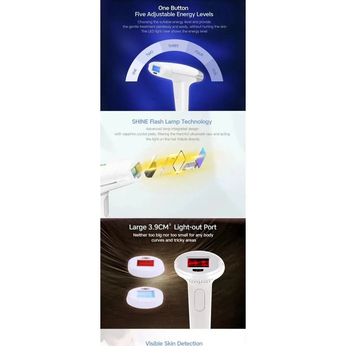 Easy At-Home IPL Hair Remover for Silky Skin