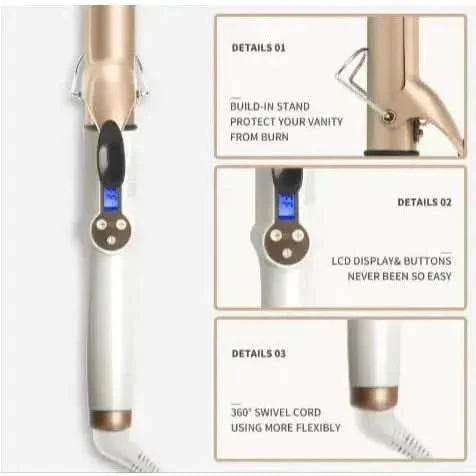 Easy to Use Big Curling Wand for Loose Curls