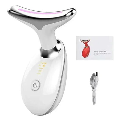 Rejuvenating LED Facial Massager with Heat Therapy