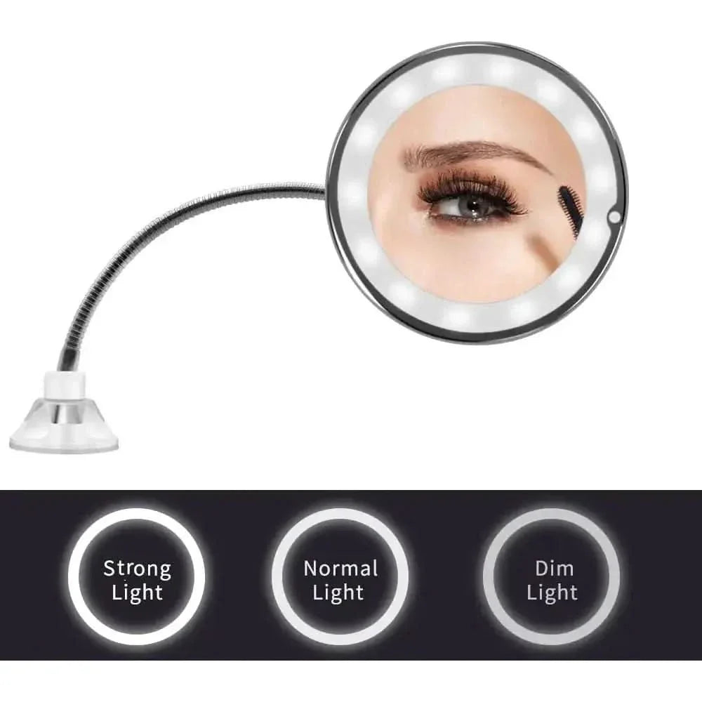 Bright Adjustable Vanity Mirror with LED Lights