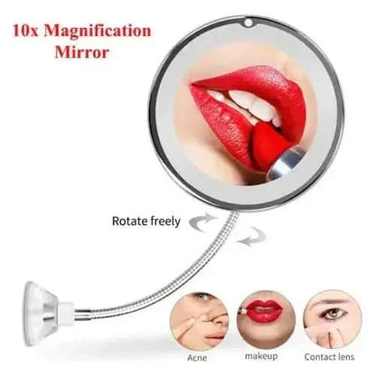 Bright Adjustable Vanity Mirror with LED Lights