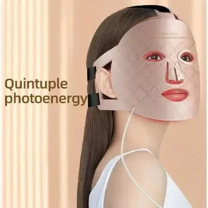 Silicone LED Face Mask with Intense Pulsed Light