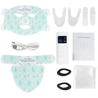 LED Face Skin Renewal Tool Anti Aging Light Therapy