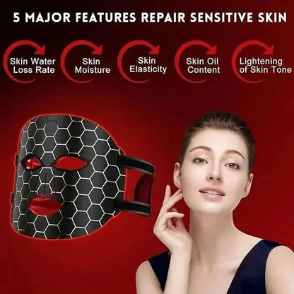 Brightening LED Face Mask for Glowing Skin
