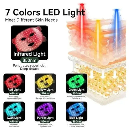 Brightening LED Face Mask for Glowing Skin