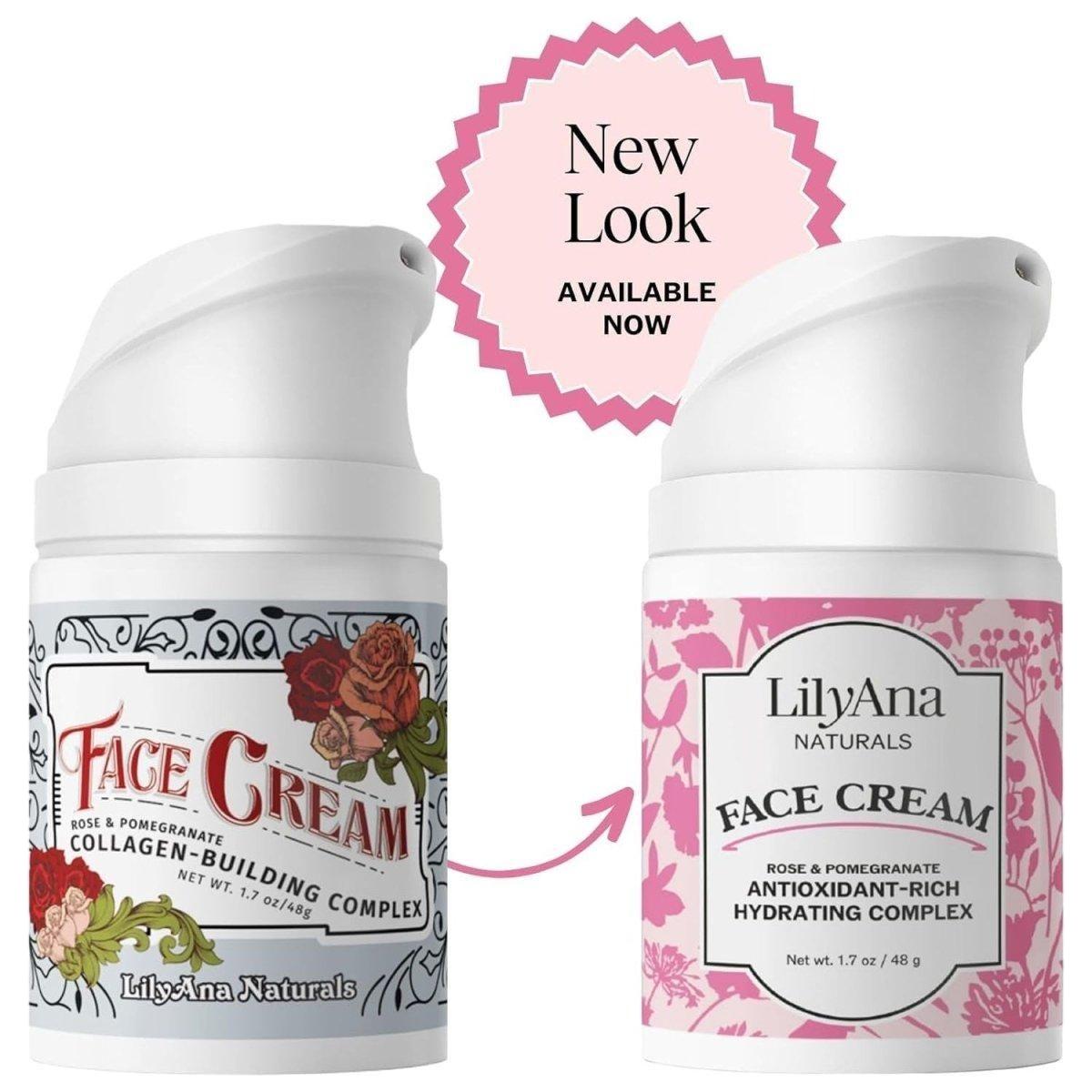 Moisturizing Facial Cream with Rose & Pomegranate