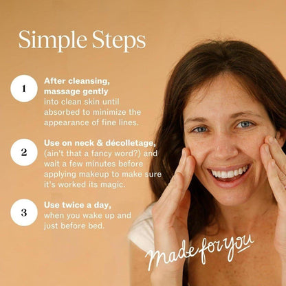 Moisturizing Facial Cream with Rose & Pomegranate