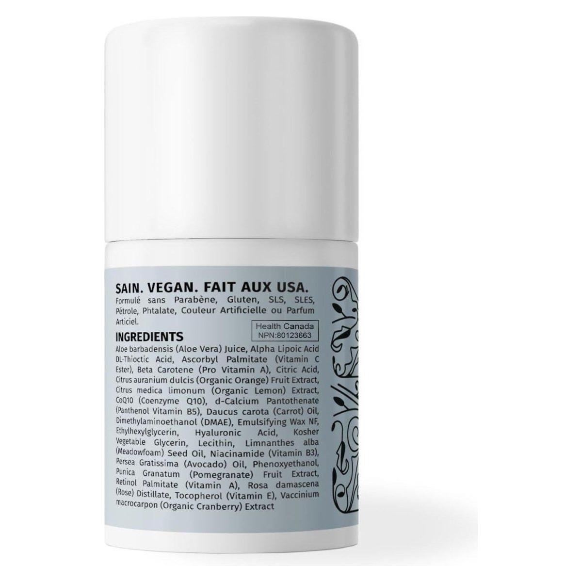 Moisturizing Facial Cream with Rose & Pomegranate