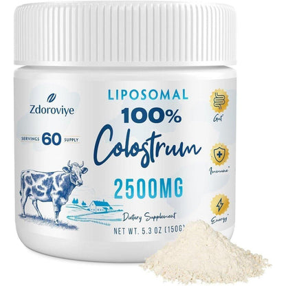 Natural Immune Boosting Colostrum Powder Supplement - Mycosmeticslondon