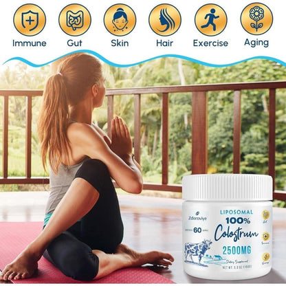 Natural Immune Boosting Colostrum Powder Supplement