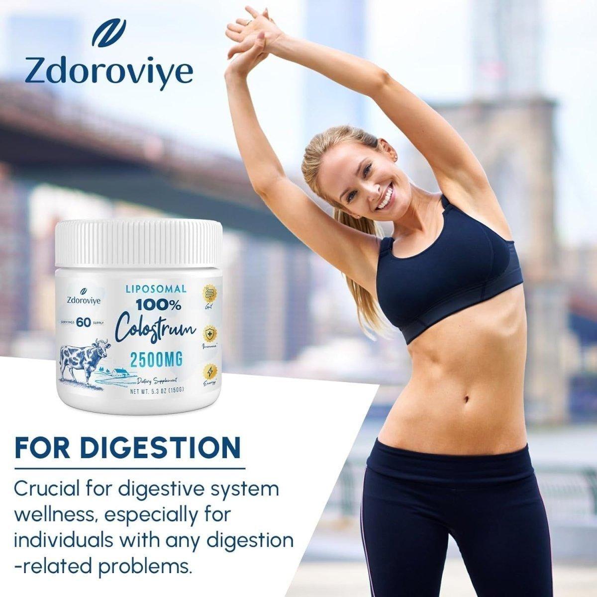 Natural Immune Boosting Colostrum Powder Supplement