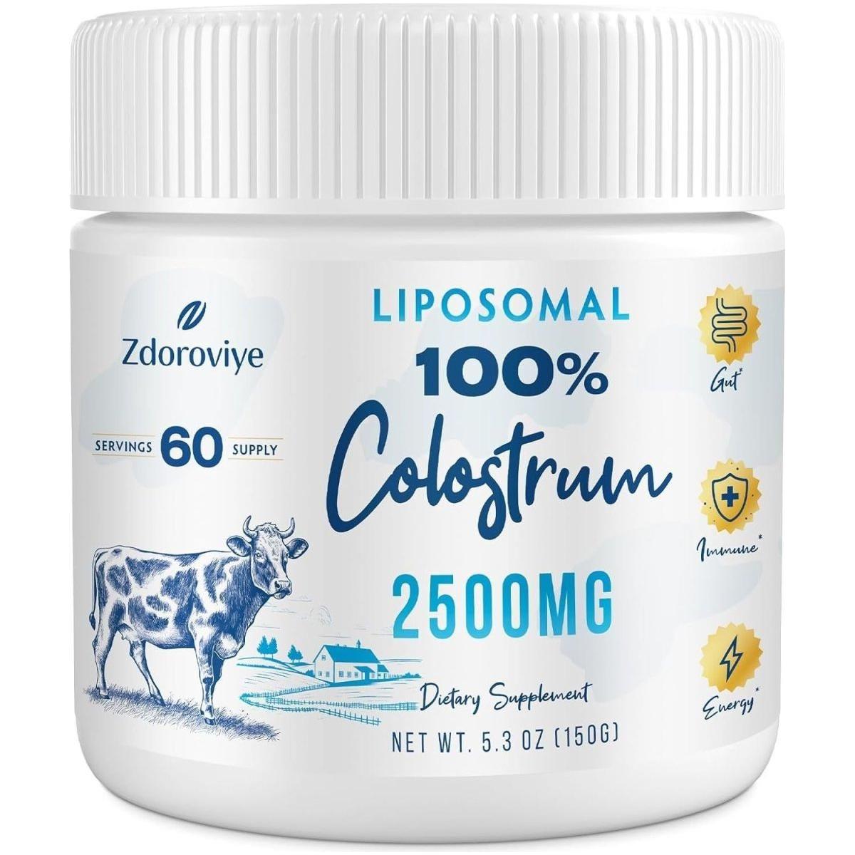 Natural Immune Boosting Colostrum Powder Supplement