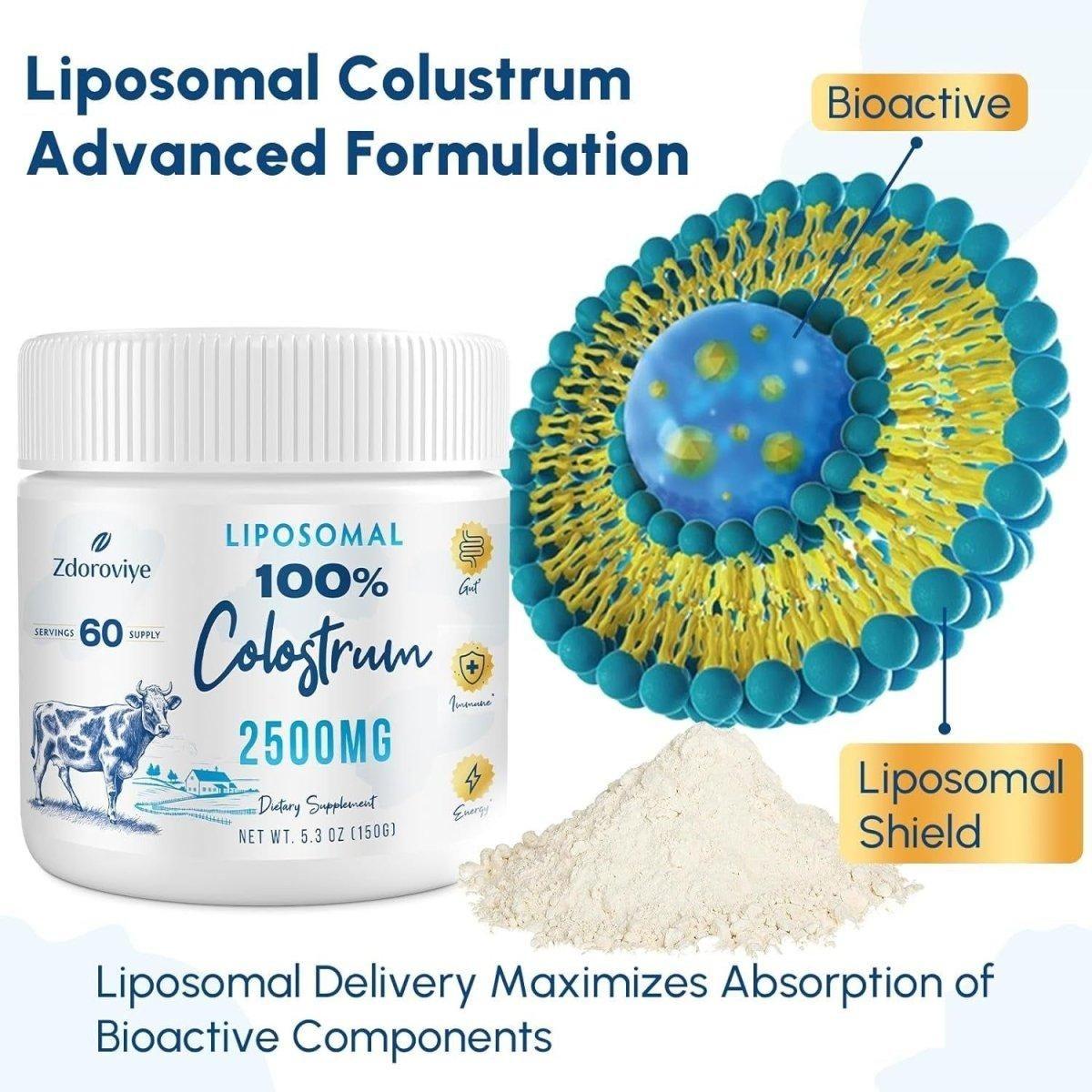 Natural Immune Boosting Colostrum Powder Supplement
