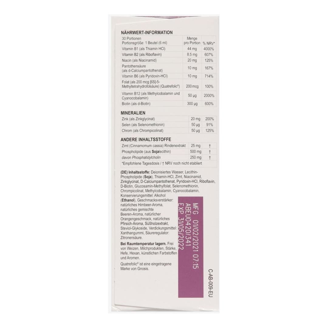Premium Liposomal Vitamin B Energy Booster Supplement