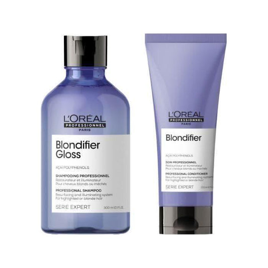 L'Oréal Blonde Enhancing Shampoo & Conditioner Set - Mycosmeticslondon