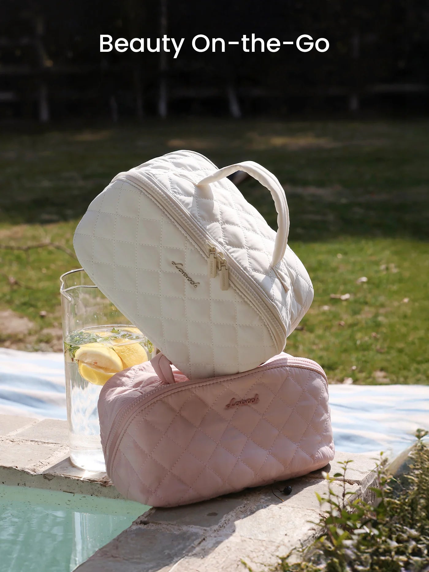 Travel Makeup Bag Set