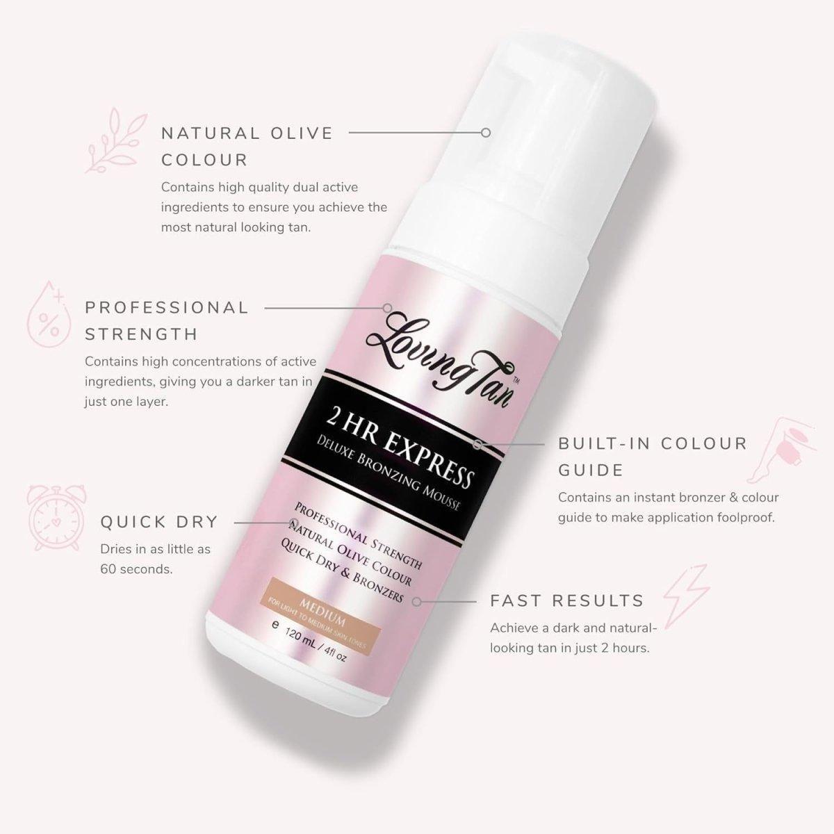 Quick Self Tan Mousse Medium 120ml