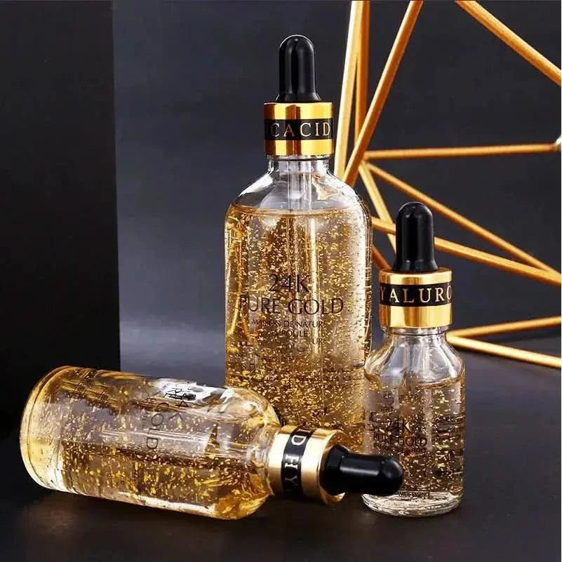 Luxurious 24k Gold Anti Aging Face Serum - Mycosmeticslondon