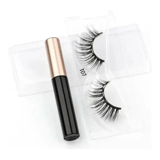 Easy Apply Magnetic Lashes Kit with Waterproof Liner