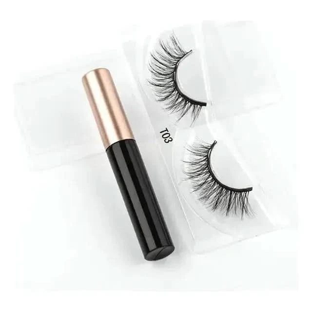 Easy Apply Magnetic Lashes Kit with Waterproof Liner