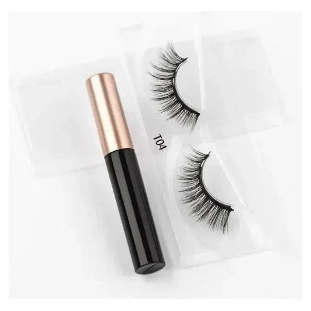 Easy Apply Magnetic Lashes Kit with Waterproof Liner