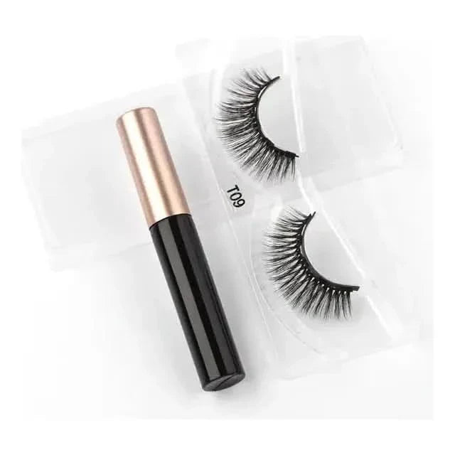 Easy Apply Magnetic Lashes Kit with Waterproof Liner
