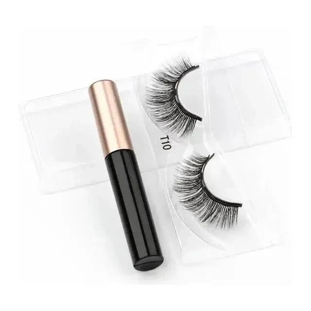 Easy Apply Magnetic Lashes Kit with Waterproof Liner
