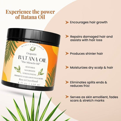 Natural Batana Oil for Hair Growth 120ml