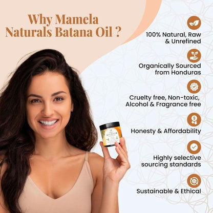 Natural Batana Oil for Hair Growth 120ml