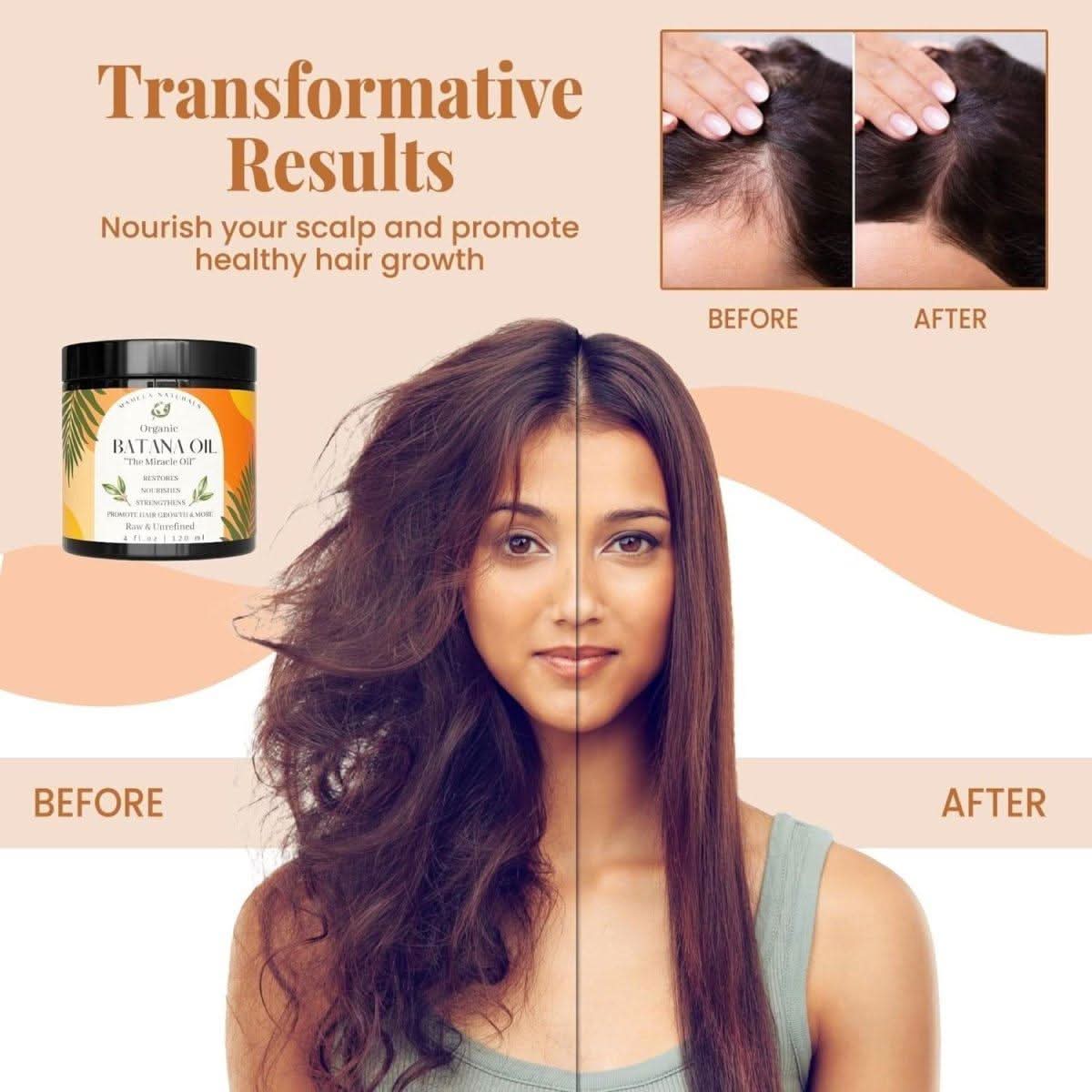 Natural Batana Oil for Hair Growth 120ml