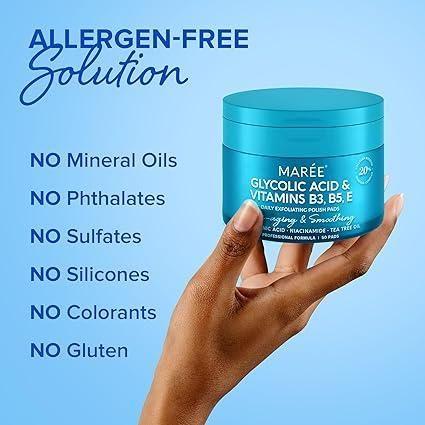 Gentle Daily Exfoliating Pads with Glycolic Acid & Vitamins