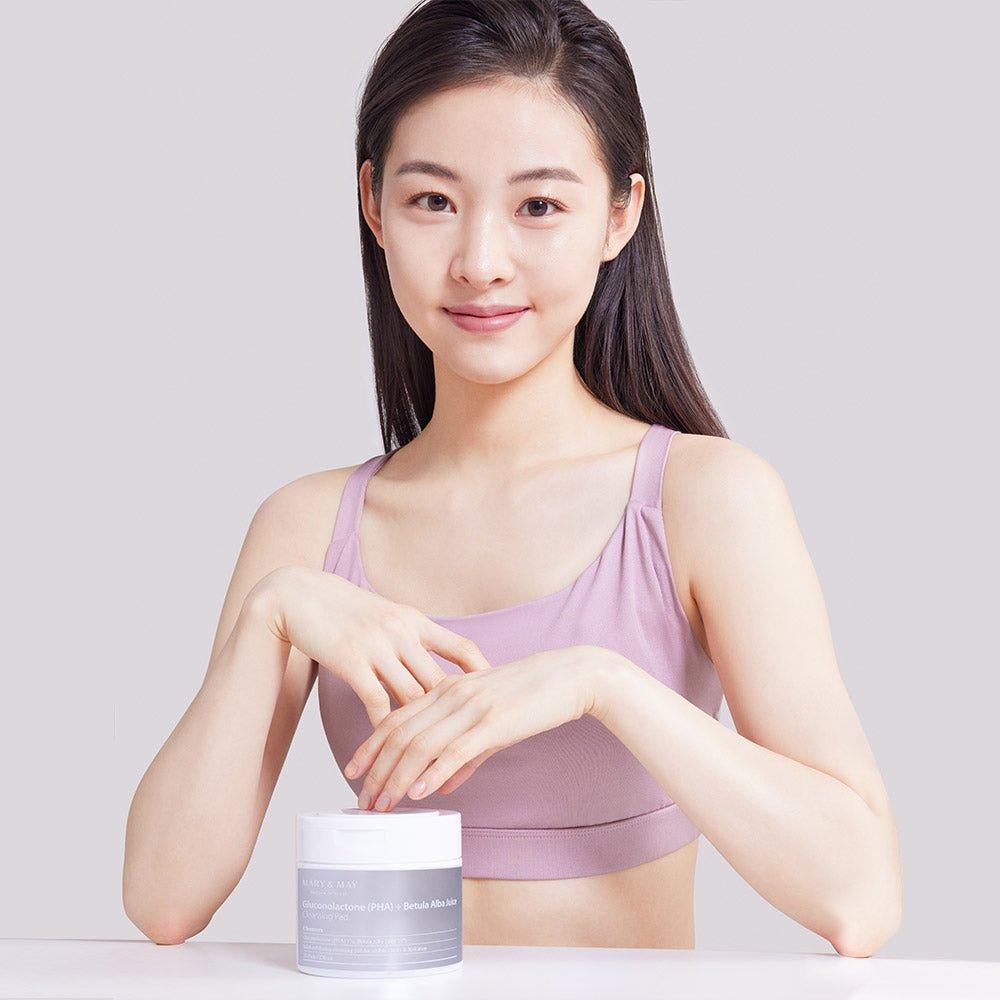 Gentle Exfoliating Toner Pads with Natural Birch Extract