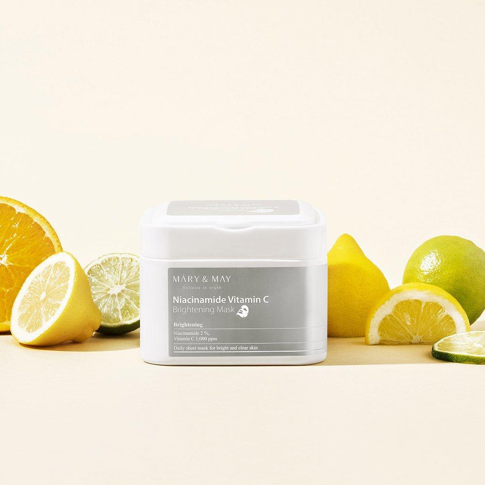 Natural Brightening Face Masks - 30 Count