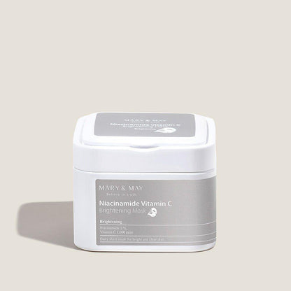 Natural Brightening Face Masks - 30 Count