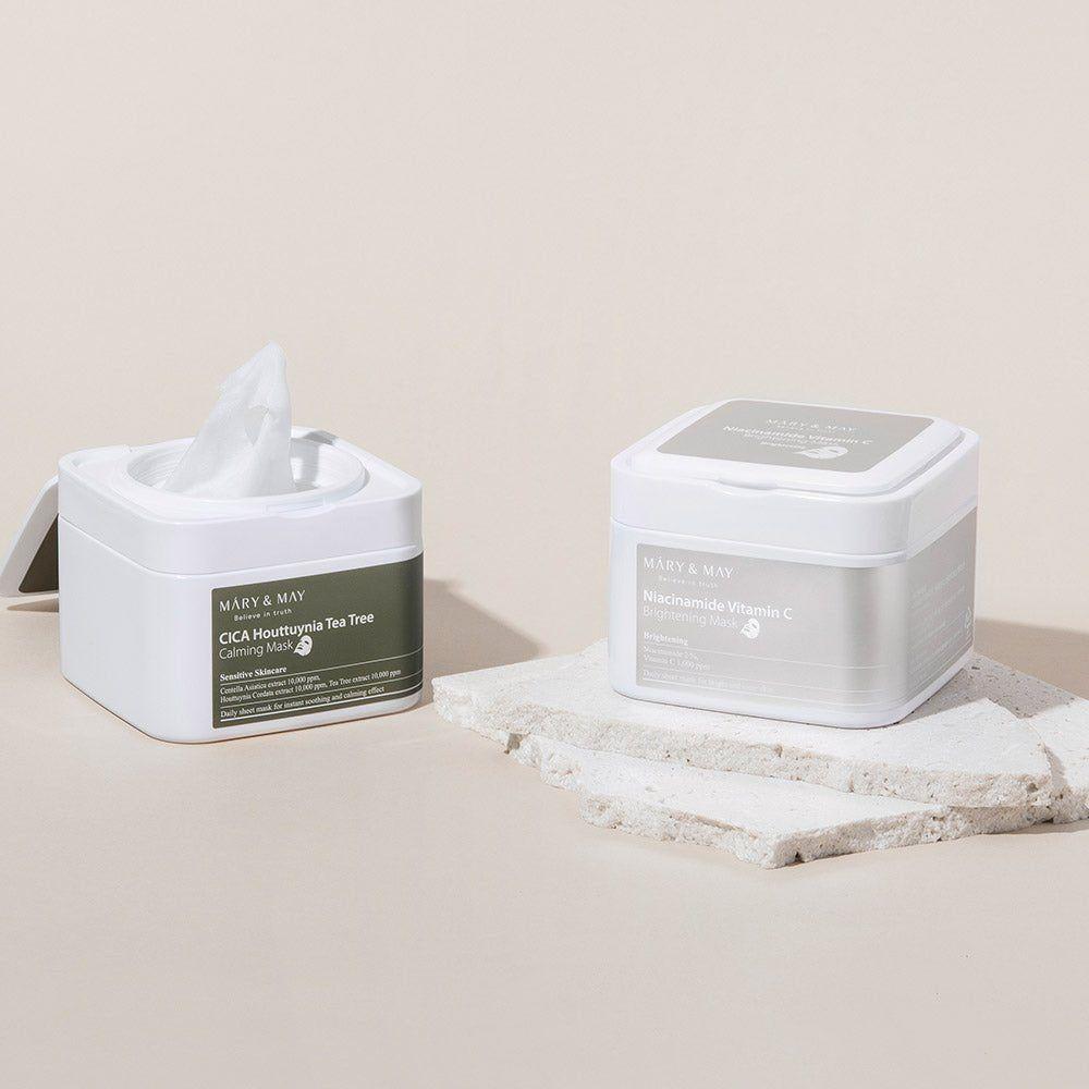 Natural Brightening Face Masks - 30 Count
