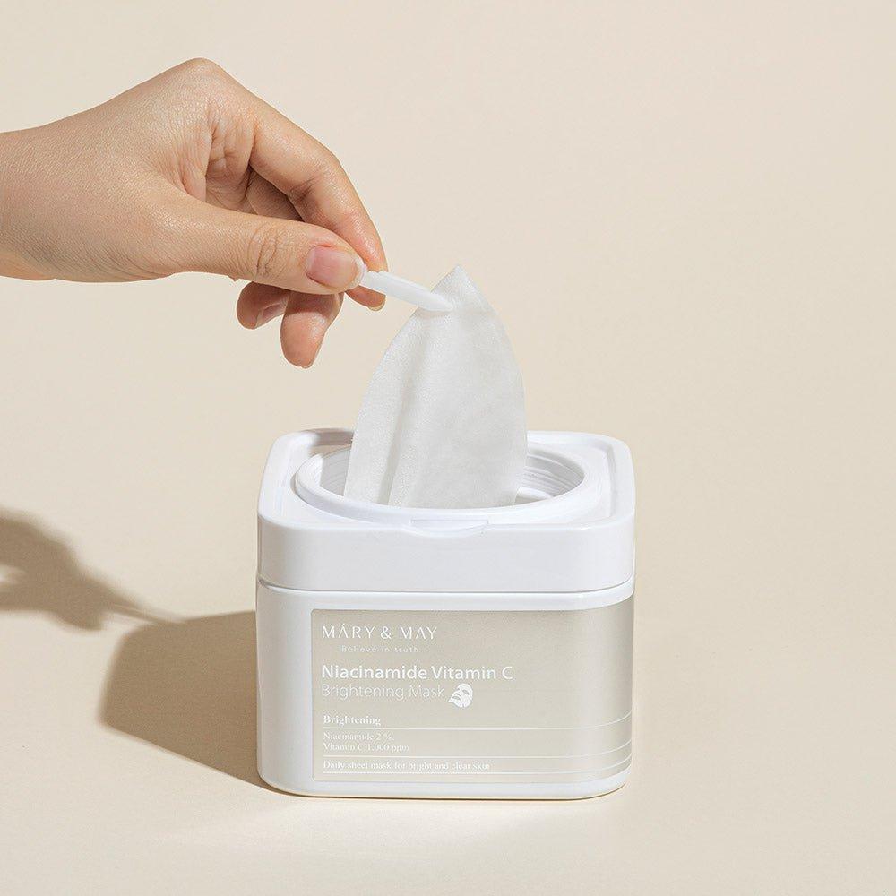 Natural Brightening Face Masks - 30 Count
