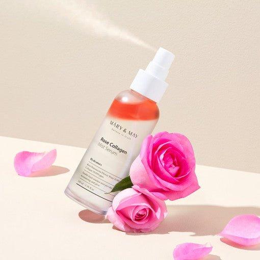 Natural Rose Face Mist Serum - 100ml Hydrating Toner - Mycosmeticslondon