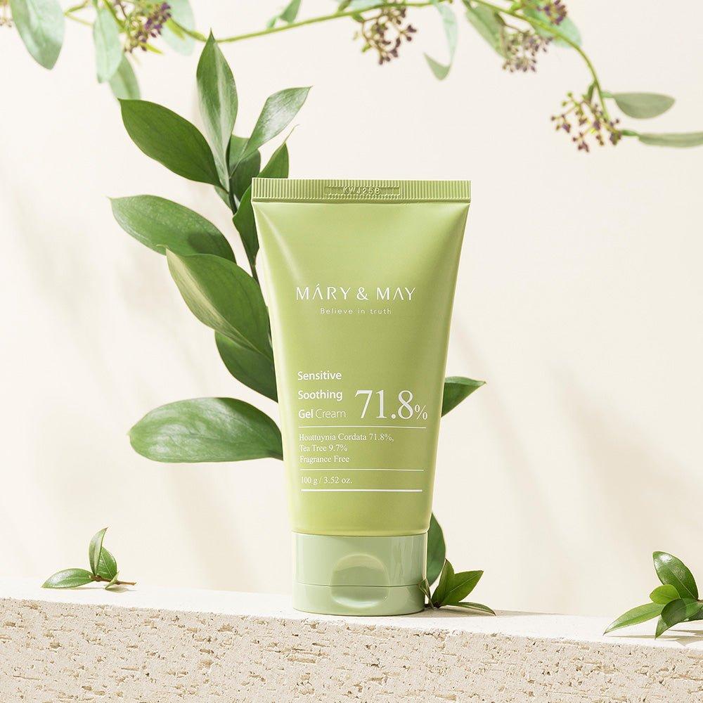 Gentle Calming Moisturizer Gel with Natural Ingredients - Mycosmeticslondon