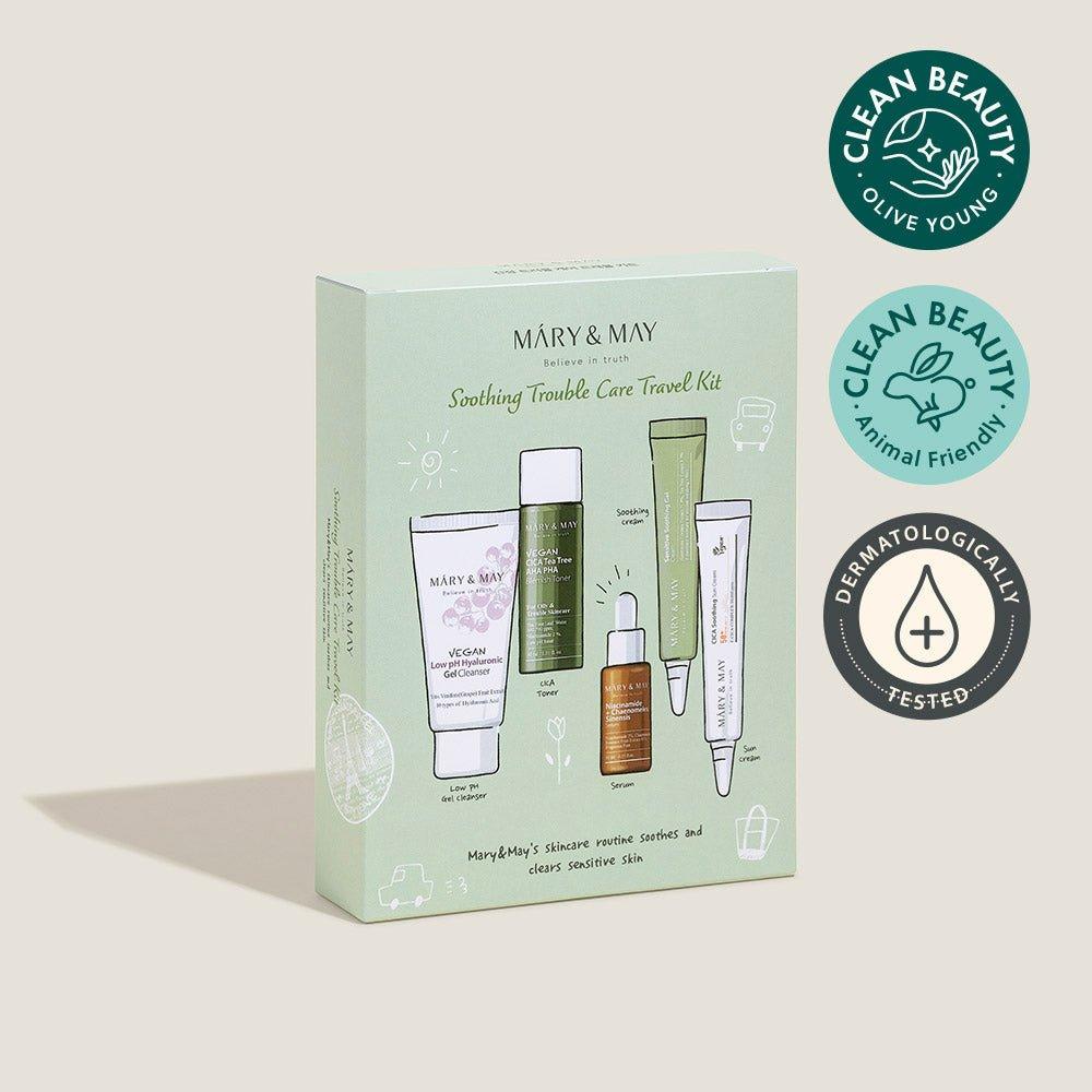 Natural Sensitive Skin Travel Set (5pcs)